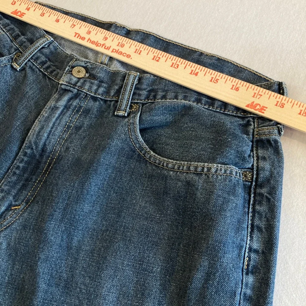 Levis 559 Jeans Mens 38x32 (Fit 36x30) Relaxed Straight Denim Med Wash Egypt